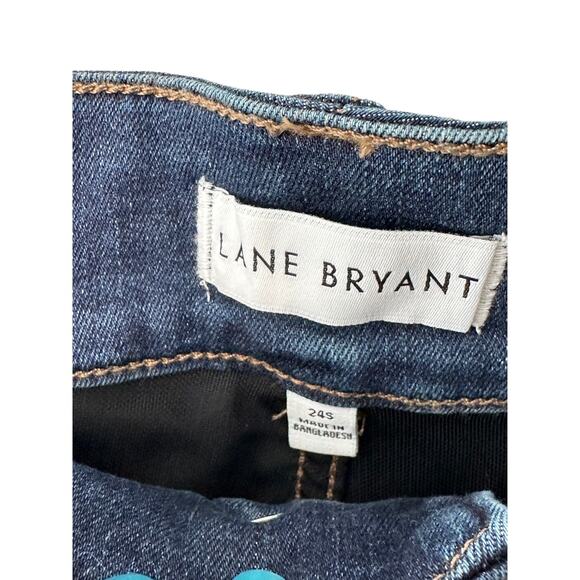 Lane Bryant Tighter Tummy Fit High-Rise Boot Jean Women's 24 Short New - Picture 8 of 8